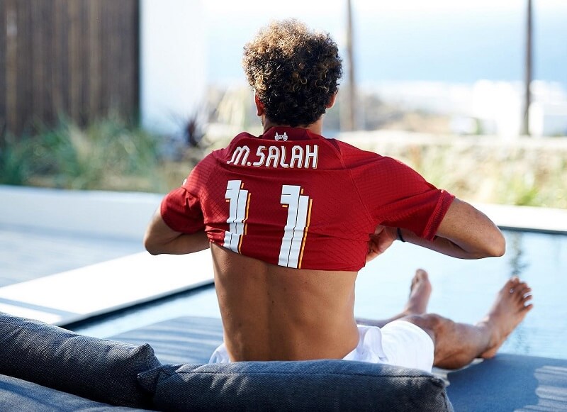 hình nền Mohamed Salah đi nghỉ dưỡng