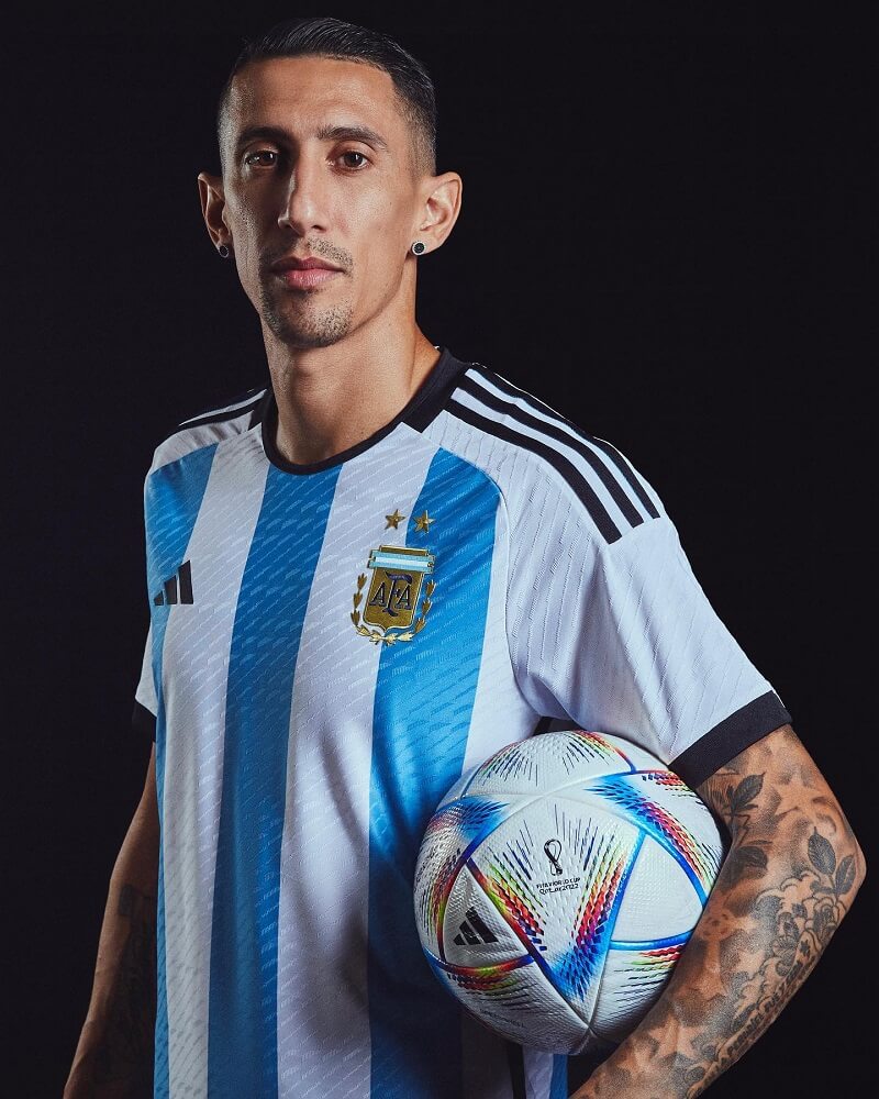 hình nền Ángel Di María cùng trái bóng